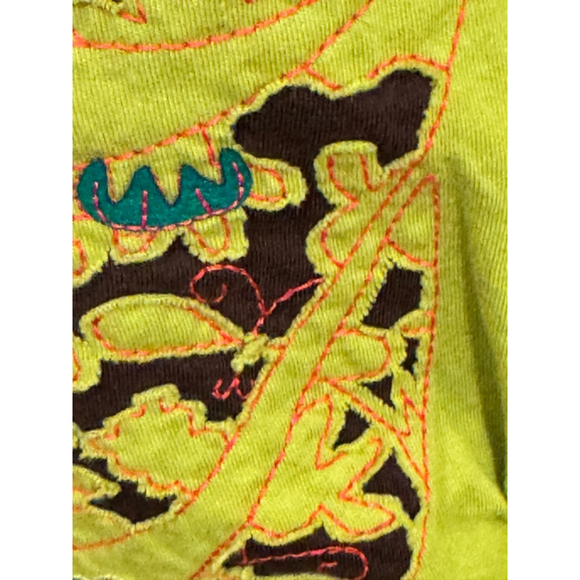 Mamatayoe Skirt Green Brown Size Extra Large Boho - Picture 6 of 16